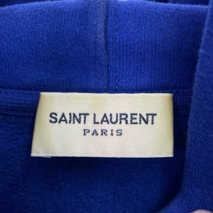 Saint Laurent Paris Embroidered Logo Hoodie
