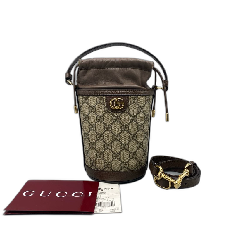 Gucci Vintage Monogram Handbag with Crossbody Strap