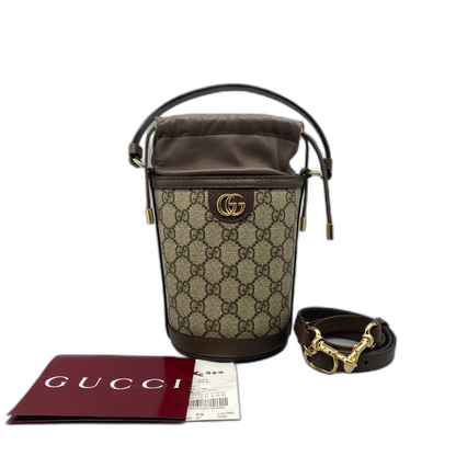 Gucci Vintage Monogram Handbag with Crossbody Strap