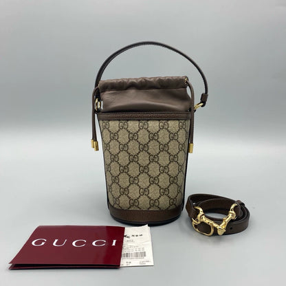 Gucci Vintage Monogram Handbag with Crossbody Strap