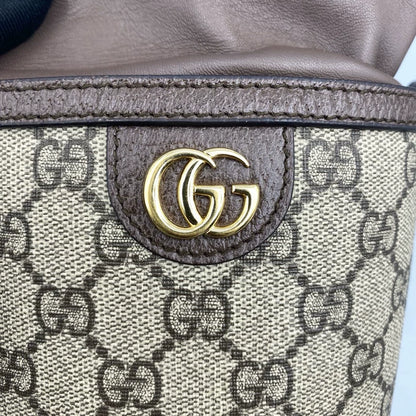 Gucci Vintage Monogram Handbag with Crossbody Strap