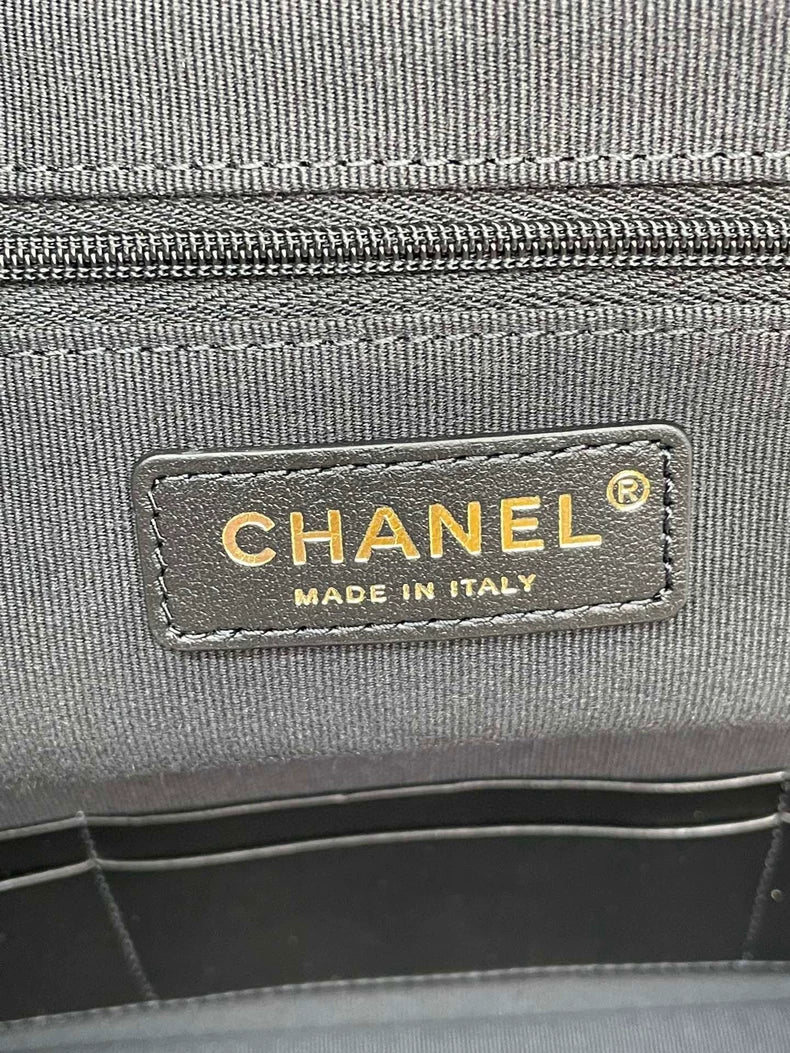 Chanel 24K Quilted Handle Camera Bag