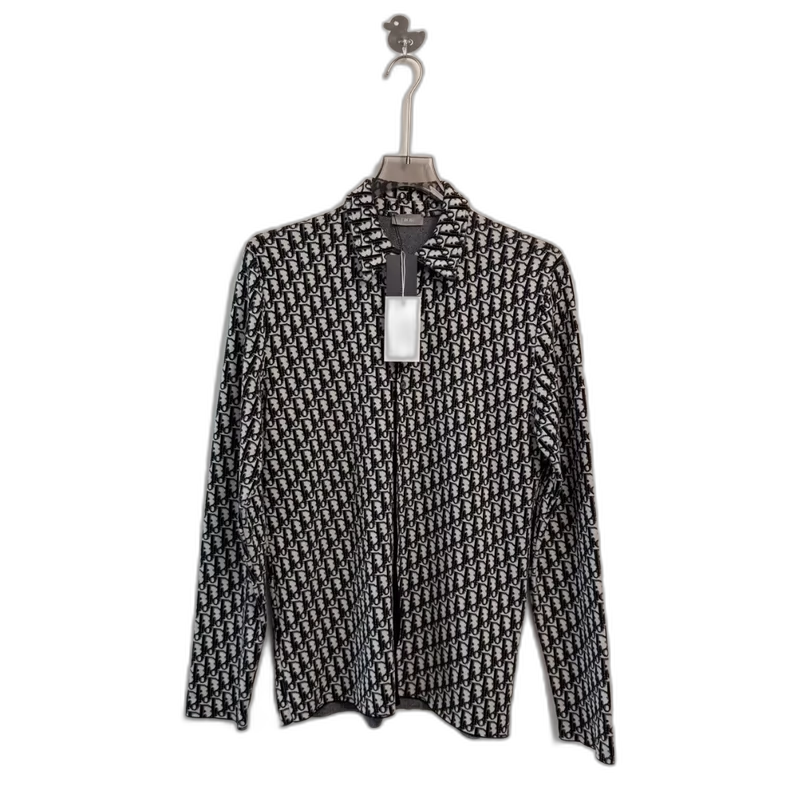 Dior Oblique Long Sleeve Shirt Jacket