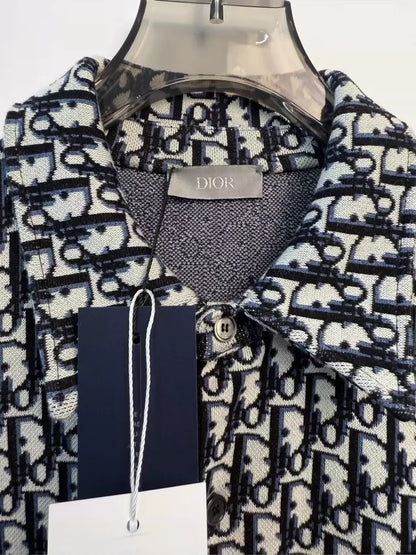 Dior Oblique Long Sleeve Shirt Jacket