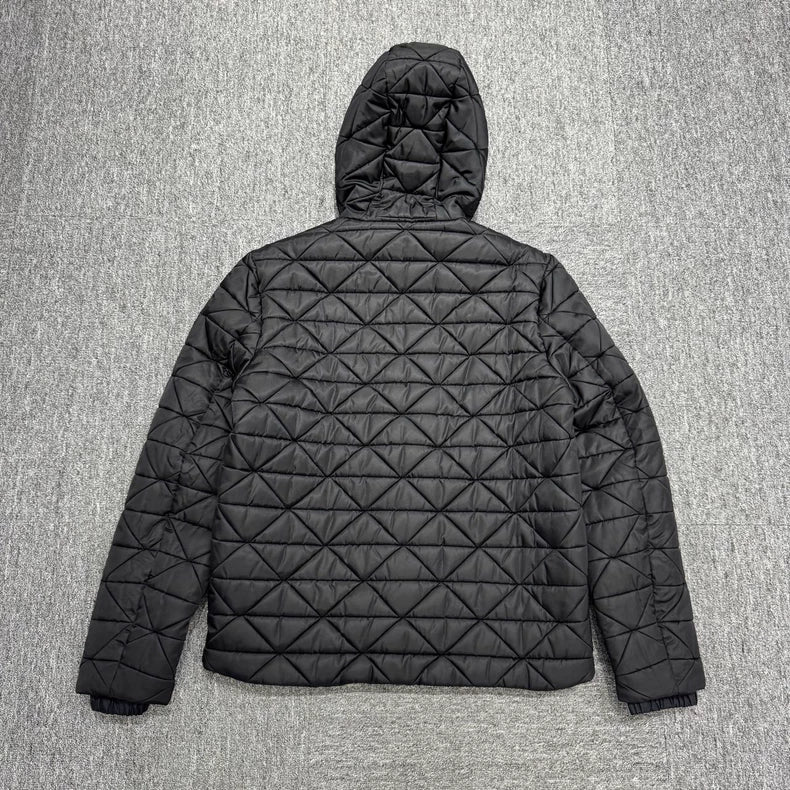 Prada Quilted Hooded Jacket-zp