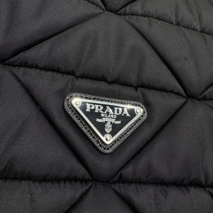Prada Quilted Hooded Jacket-zp