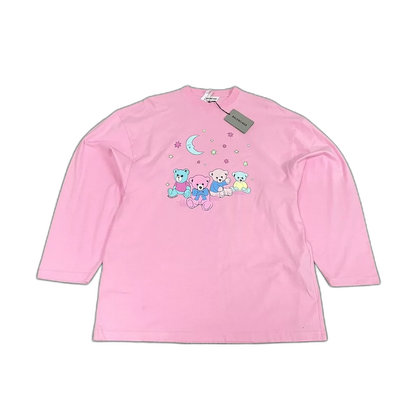 Balenciaga Long Sleeve T-Shirt with Bears