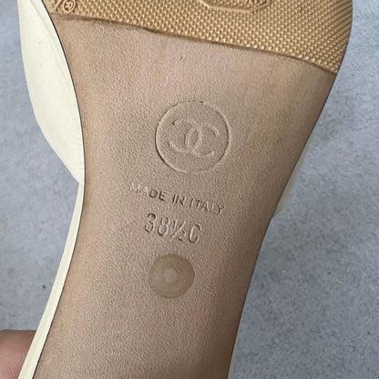 Chanel Pearl Snake High Heels