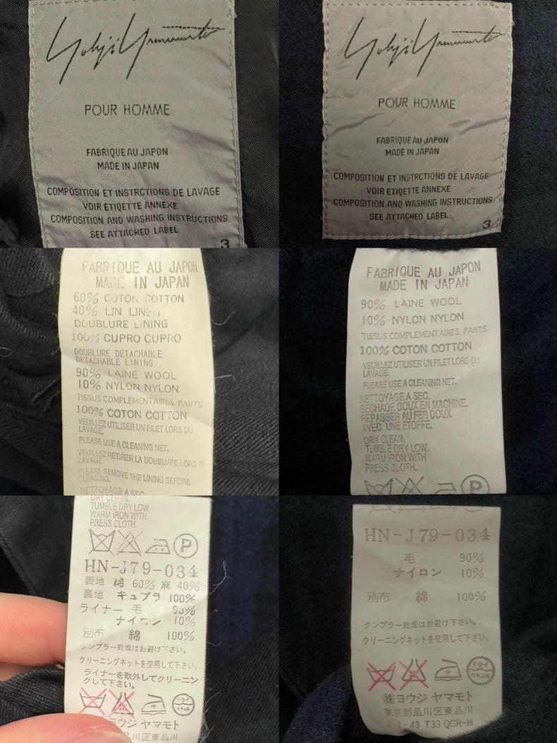 Yohji Yamamoto Three-in-One Hooded Suit