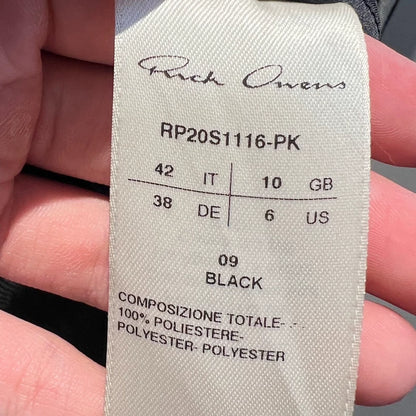 Rick Owens 25SS V-Neck Silk Sleeveless Top-yf