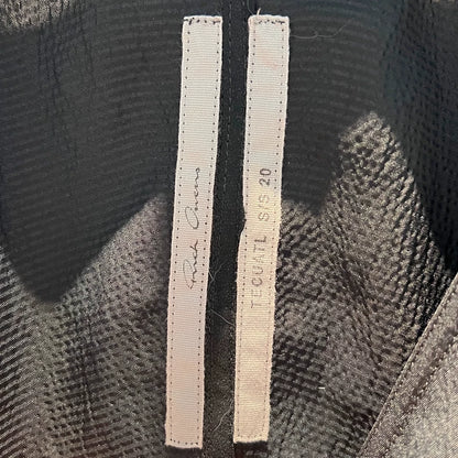 Rick Owens 25SS V-Neck Silk Sleeveless Top-yf