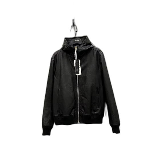 Givenchy Destructive Hooded Leather Jacket