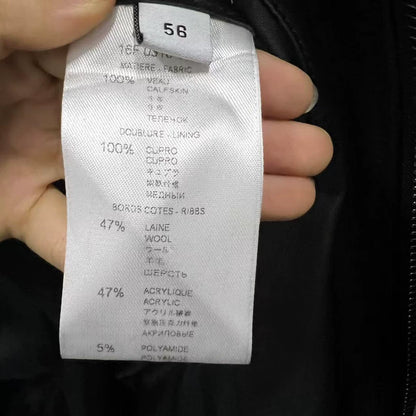 Givenchy Destructive Hooded Leather Jacket