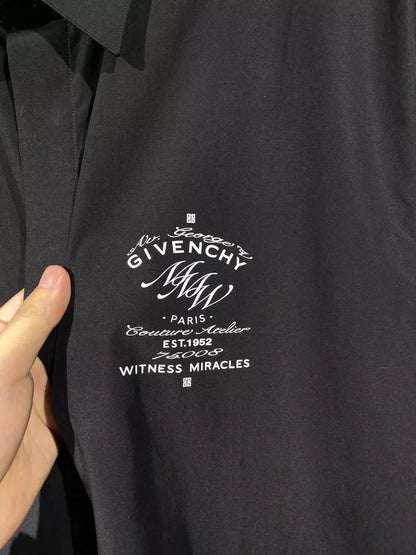 Givenchy Black Button-Up Shirt