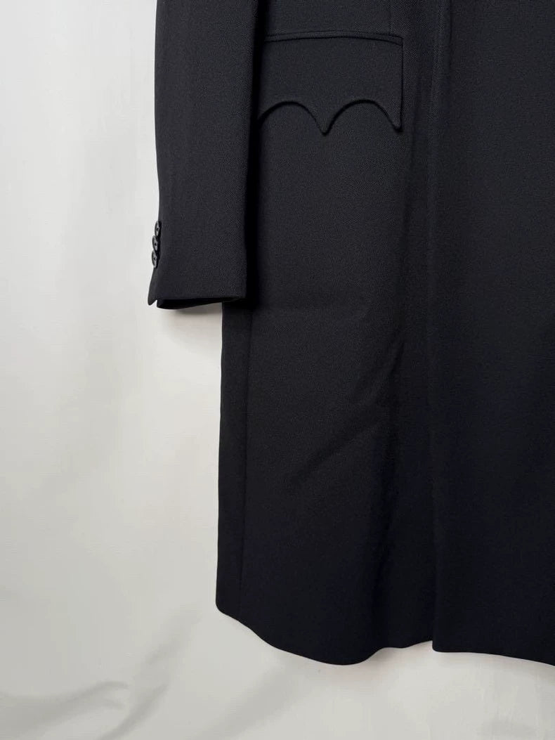 Raf Simons Velvet Long Coat