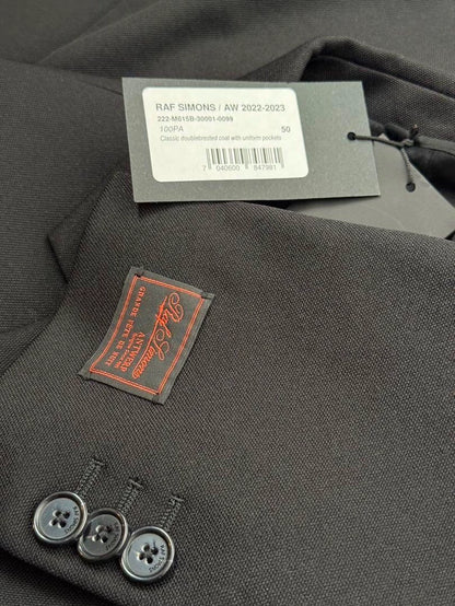 Raf Simons Velvet Long Coat