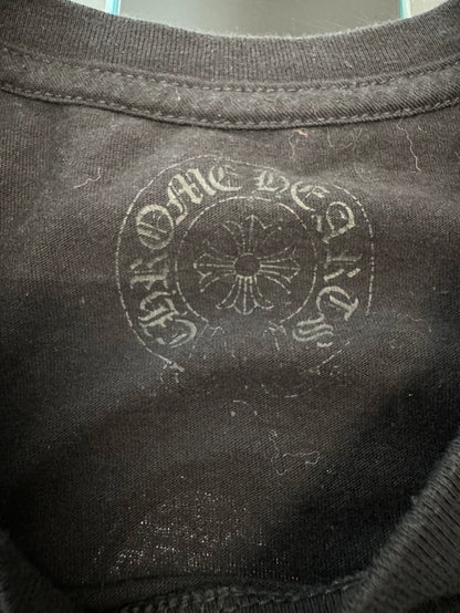 Chrome Hearts Black Graphic Short Sleeve Tee-yf