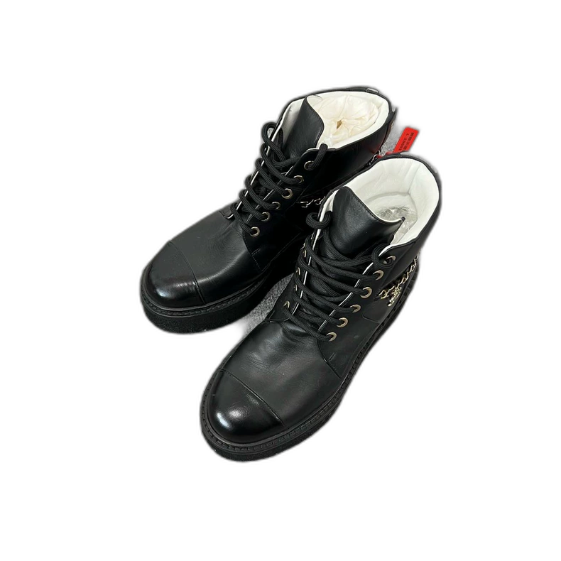 Chanel Thick-Soled Short Boots 36 Size