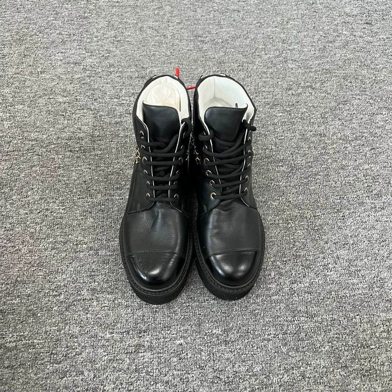 Chanel Thick-Soled Short Boots 36 Size