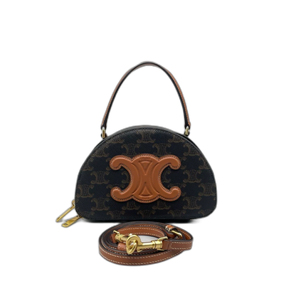 Celine Vintage Half Moon Box Bag