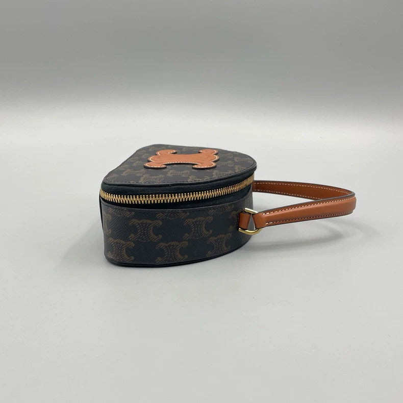 Celine Vintage Half Moon Box Bag