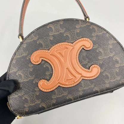 Celine Vintage Half Moon Box Bag