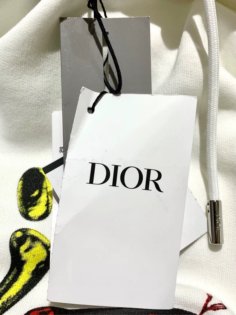 Dior x Travis Scott Logo Hoodie