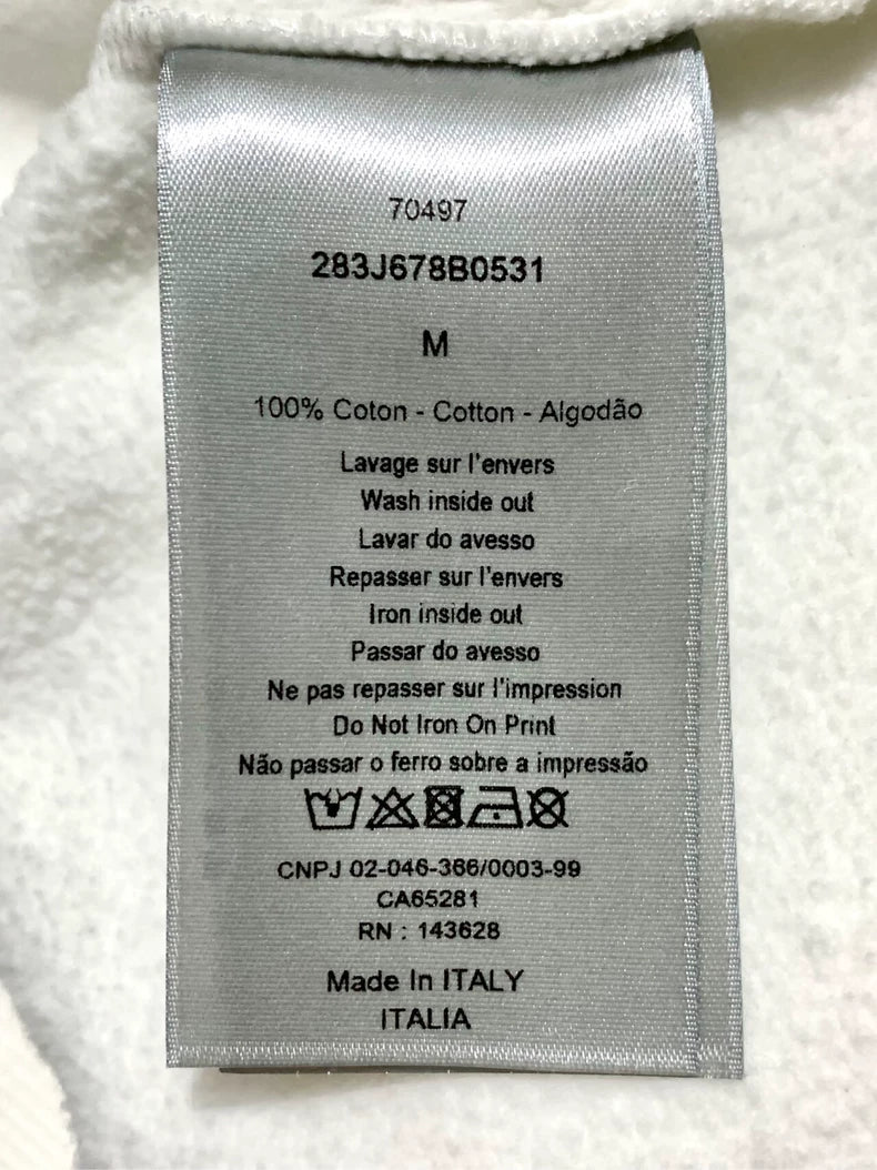 Dior x Travis Scott Logo Hoodie