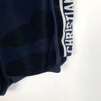 Christian Dior Deep Blue Logo Shorts