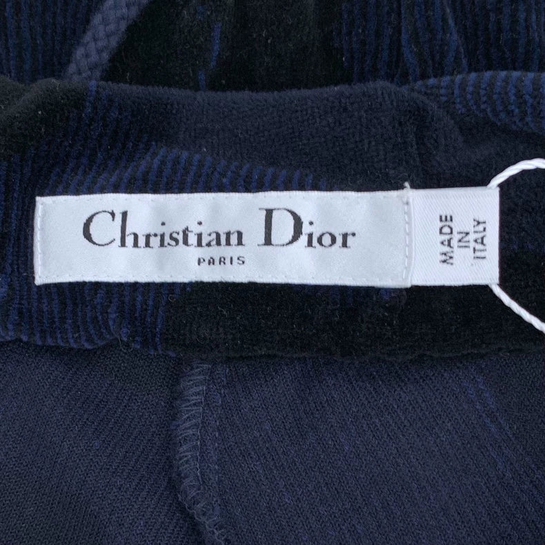 Christian Dior Deep Blue Logo Shorts