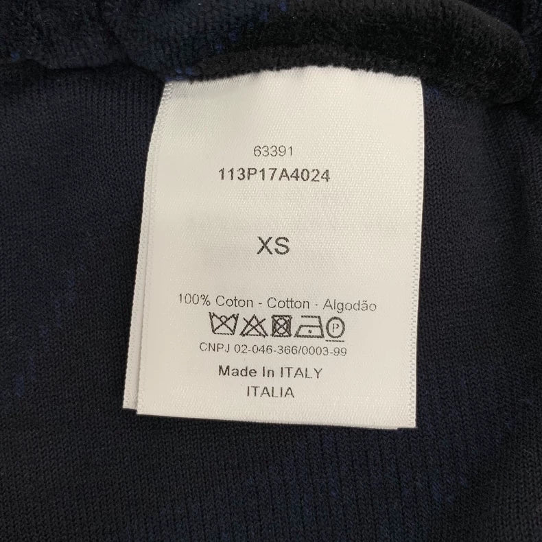 Christian Dior Deep Blue Logo Shorts