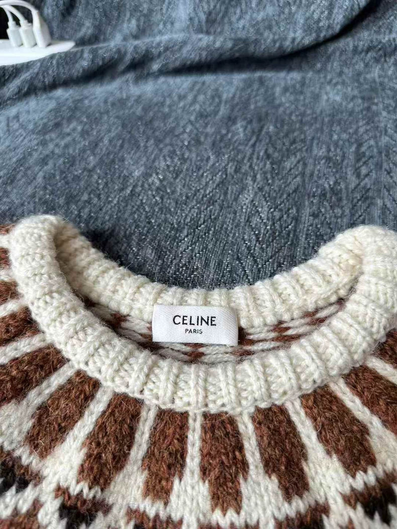 Celine Pullover with Unique Pattern