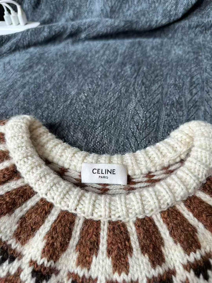 Celine Pullover with Unique Pattern