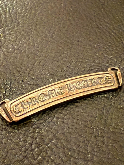 Chrome Hearts Black Leather Tote Bag