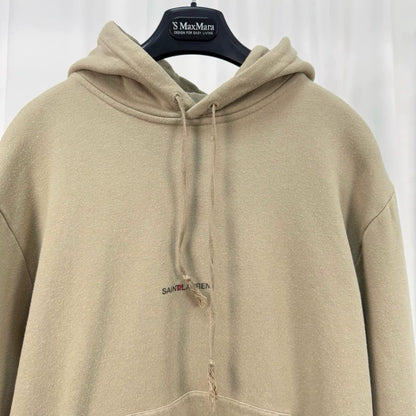 Saint Laurent Printed Letter Hoodie-yf