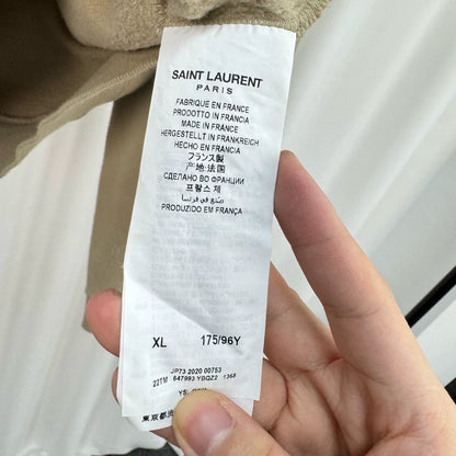 Saint Laurent Printed Letter Hoodie-yf
