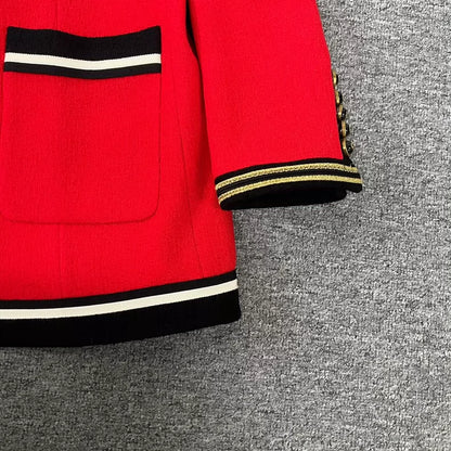 Gucci Embroidered Red Badge Jacket