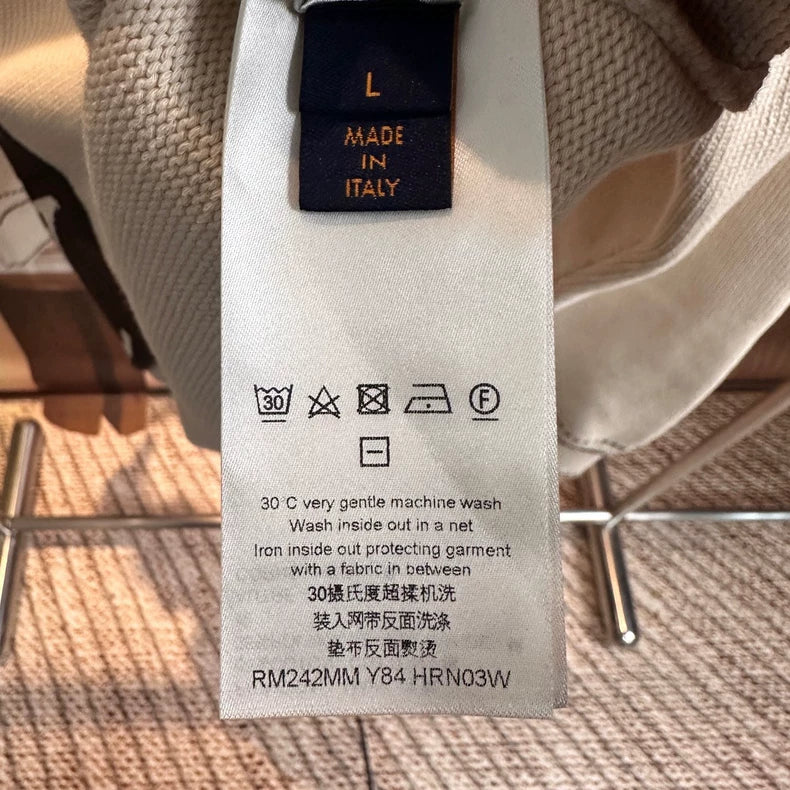 Louis Vuitton Knitted Cardigan Cream Color