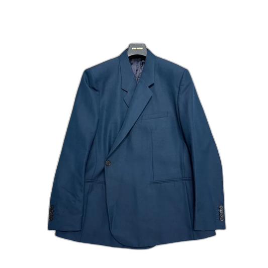 Dior Wool Slanted Button Suit Jacket-zp