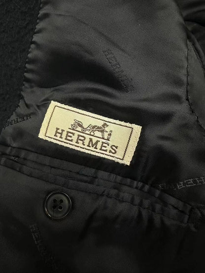 Hermes Teddy Cashmere Trench Coat