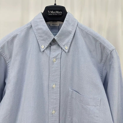 Thom Browne Light Blue Button-Up Shirt-yf