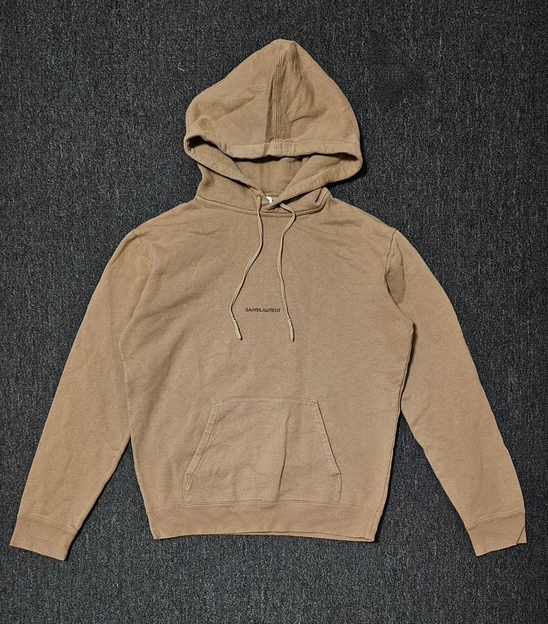 Saint Laurent Beige Hooded Sweatshirt-yf