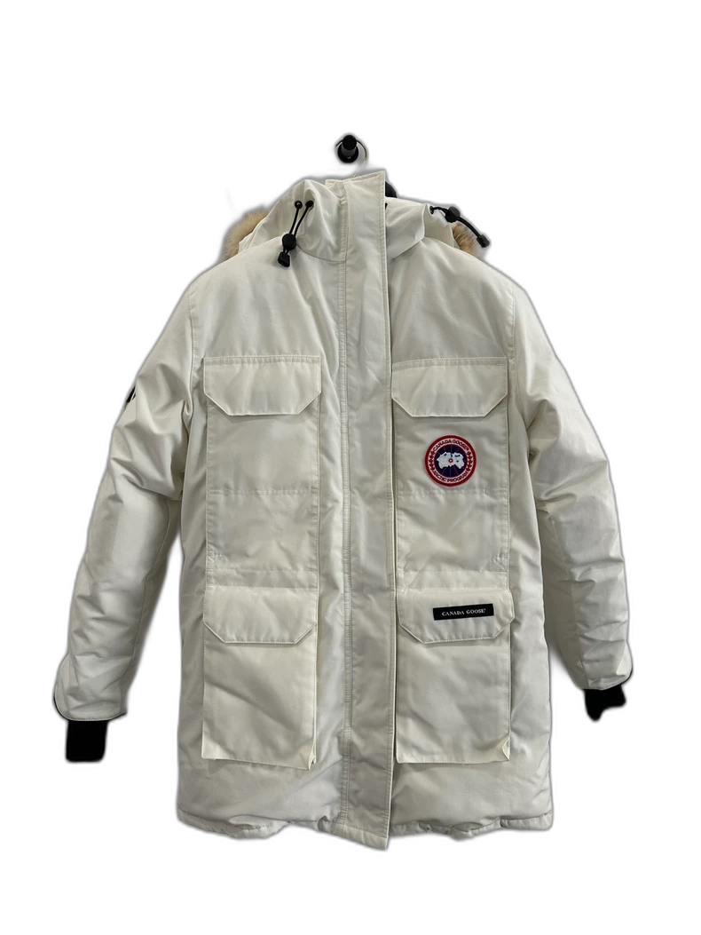 Canada Goose Expedition Parka in White