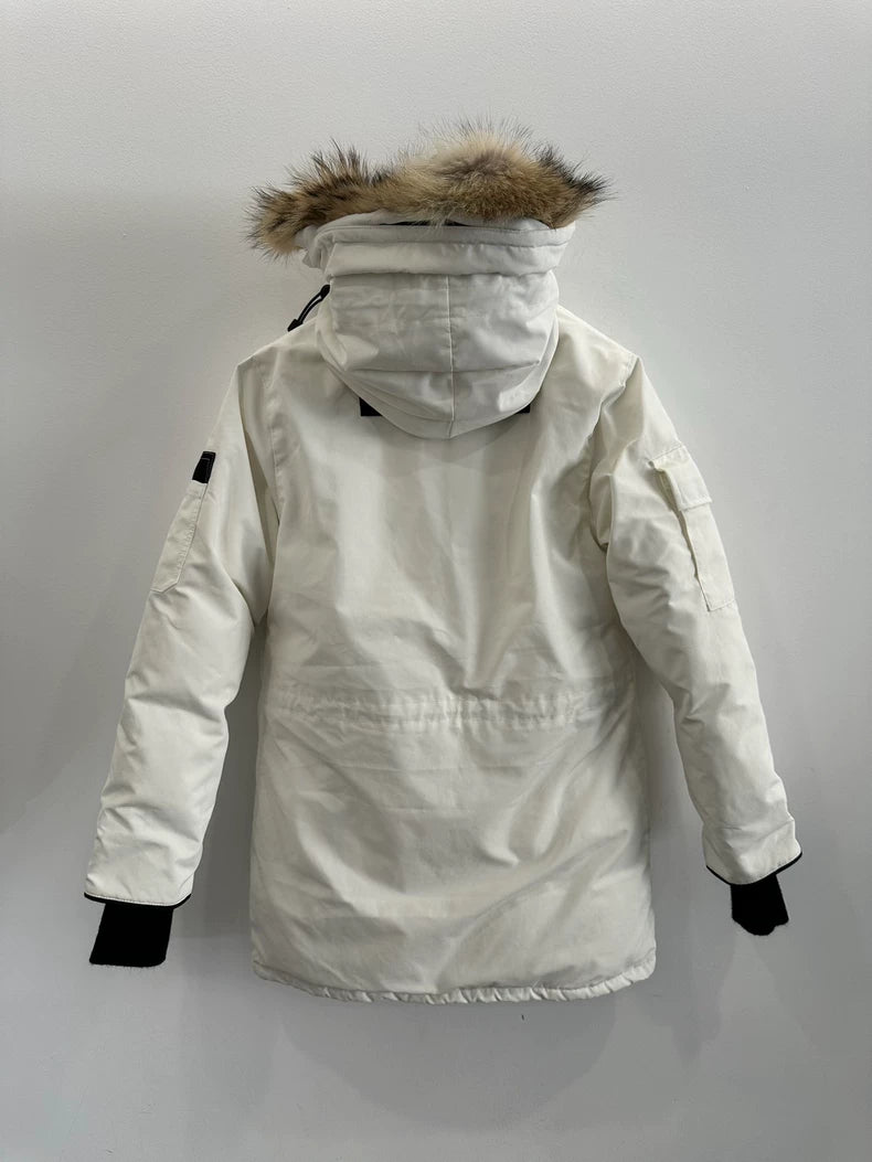 Canada Goose Expedition Parka in White