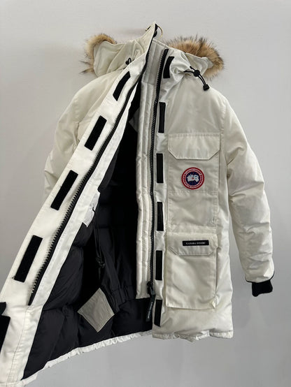 Canada Goose Expedition Parka in White