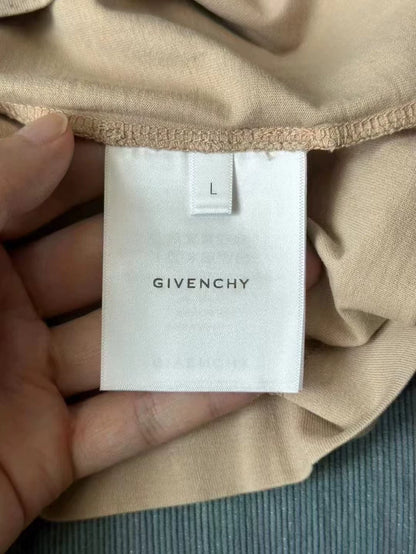 Givenchy Graffiti Dog Head Short Sleeve T-Shirt