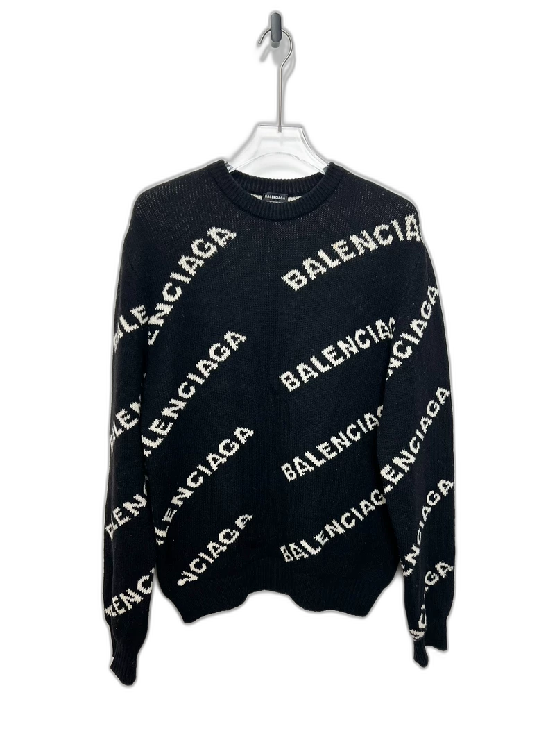 Balenciaga Classic Sweater in Black Color-zp