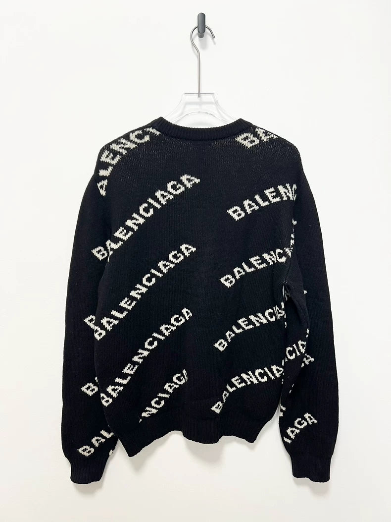 Balenciaga Classic Sweater in Black Color-zp