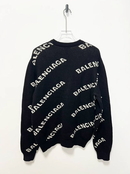 Balenciaga Classic Sweater in Black Color-zp