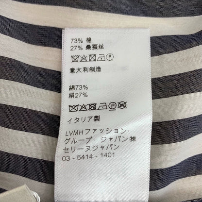 Celine Striped Long Sleeve Cotton Shirt